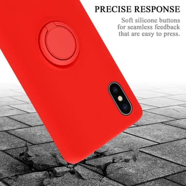 Skal iPhone X / XS Fodral Case (Röd)