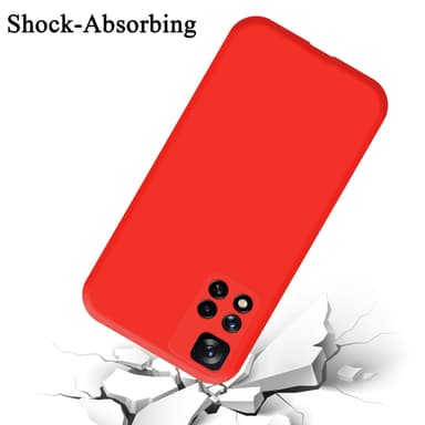 Xiaomi RedMi NOTE 11 PRO+ Skal Fodral Case (Röd)