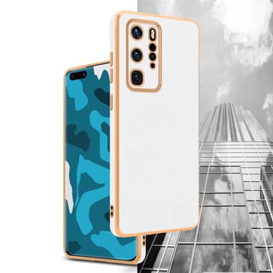 Huawei P40 PRO / P40 PRO+ Skal Fodral Case (Vit)