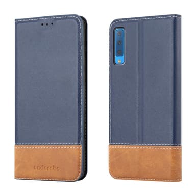 Samsung Galaxy A7 2018 Skal Fodral Case (Blå)