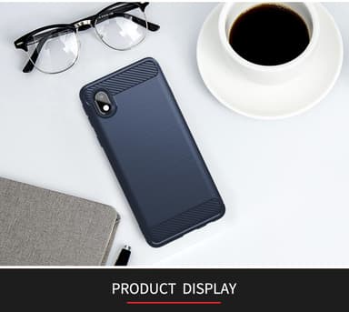 Samsung Galaxy A10e / A20e Skal Fodral Case (Blå)