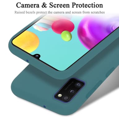 Samsung Galaxy A41 Skal Fodral Case (Grön)