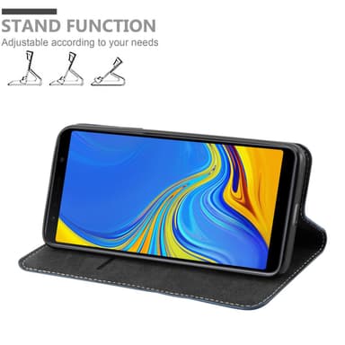 Samsung Galaxy A7 2018 Skal Fodral Case (Blå)