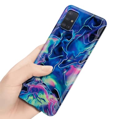 Samsung Galaxy A51 4G / M40s Plånboksfodral Skal (Blå)