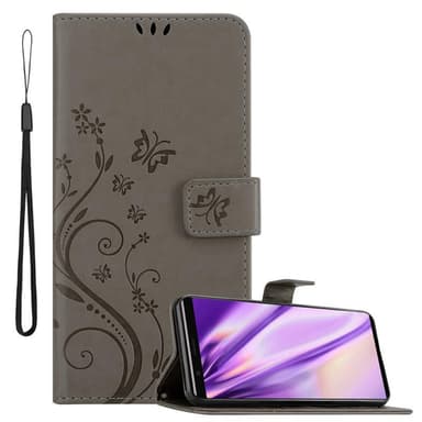 Sony Xperia 5 Plånboksfodral Skal (Grå)