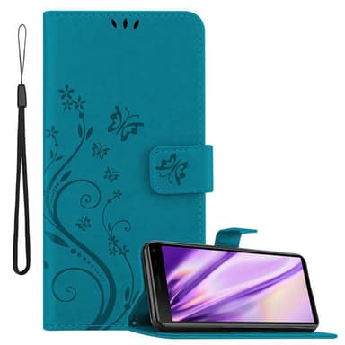 Sony Xperia 8 Plånboksfodral Skal (Blå)