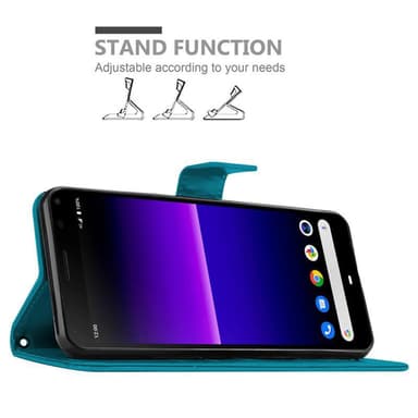 Sony Xperia 8 Plånboksfodral Skal (Blå)
