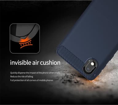 Samsung Galaxy A10e / A20e Skal Fodral Case (Blå)