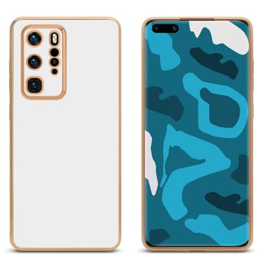 Huawei P40 PRO / P40 PRO+ Skal Fodral Case (Vit)