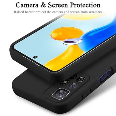 Redmi Note 11s 5G Skal Fodral Case (Svart)
