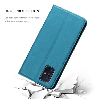 Samsung Galaxy M31s Skal Fodral Case (Turkos)