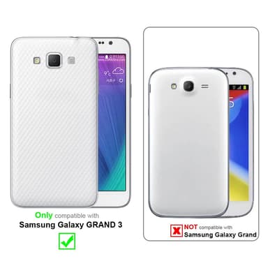 Samsung Galaxy GRAND 3 Skal Fodral Case (Transparent)
