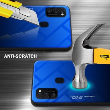 Samsung Galaxy M21 / M30s Skal Fodral Case (Svart)
