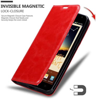 Samsung Galaxy NOTE 1 Skal Fodral Case (Röd)