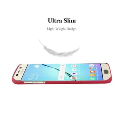 Samsung Galaxy S6 EDGE Skal Fodral Case (Röd)