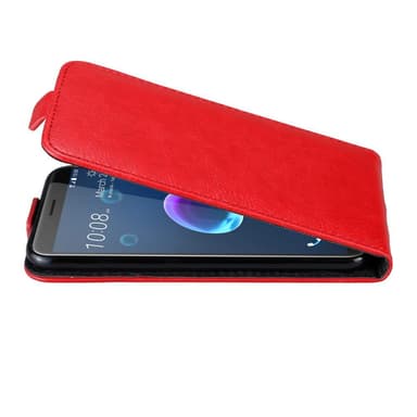 HTC Desire 12 Flipfodral Skal (Röd)