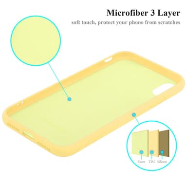 iPhone XR Skal Fodral Case (Gul)