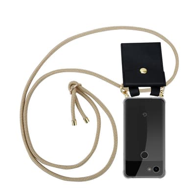Google PIXEL 3A XL Skal Fodral Kedja (Brun)