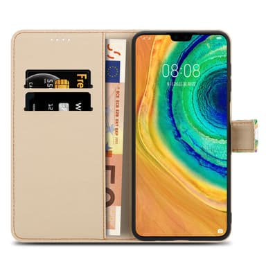 Huawei MATE 30 Plånboksfodral Skal (Grön)