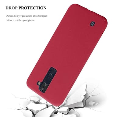 LG K8 2016 Skal Fodral Case (Röd)