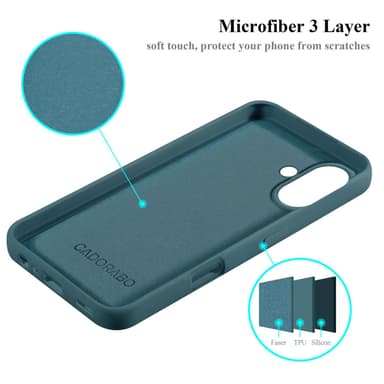 iPhone 16 PLUS Skal Fodral Case (Grön)