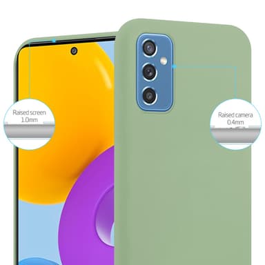Skal Samsung Galaxy M52 5G Fodral Case (Grön)