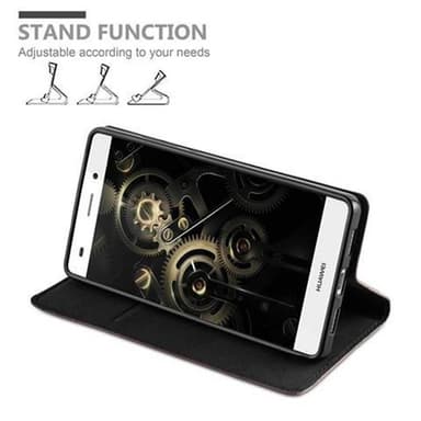 Huawei P8 LITE 2015 Skal Fodral Case (Brun)