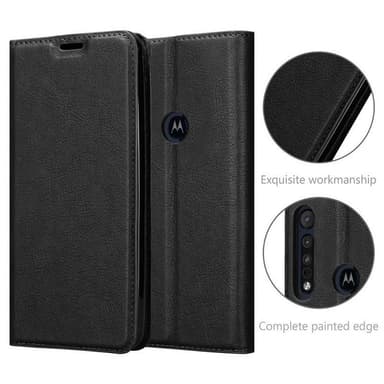Motorola MOTO G8 PLUS Skal Fodral Case (Svart)