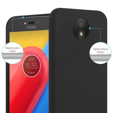 Skal Motorola MOTO C Fodral Case (Svart)