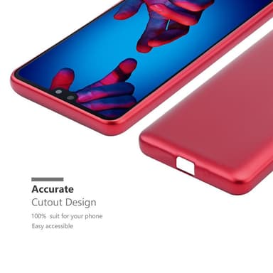 Skal Huawei P20 Fodral Case (Röd)