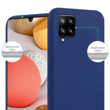 Skal Samsung Galaxy A42 4G Fodral Case (Blå)