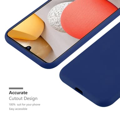 Skal Samsung Galaxy A42 4G Fodral Case (Blå)