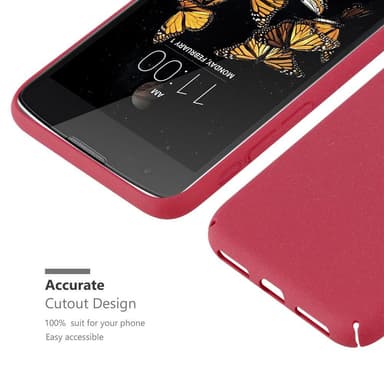 LG K8 2016 Skal Fodral Case (Röd)
