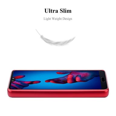 Skal Huawei P20 Fodral Case (Röd)