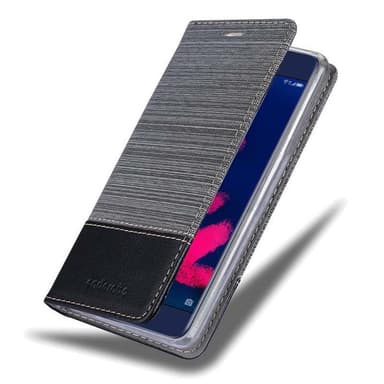 Honor V9 PLAY Plånboksfodral Skal (Grå)