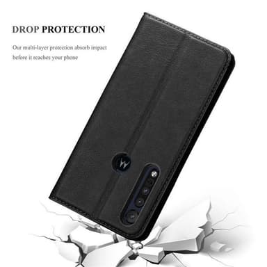 Motorola MOTO G8 PLUS Skal Fodral Case (Svart)