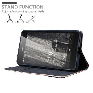 Nokia Lumia 650 Skal Fodral Case (Rosa)