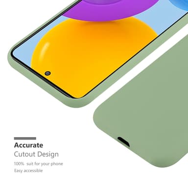 Skal Samsung Galaxy M52 5G Fodral Case (Grön)