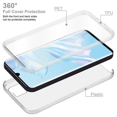 Skal Huawei P30 PRO Fodral Case (Transparent)