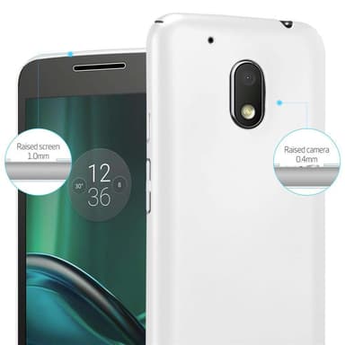 Motorola MOTO G4 PLAY Skal Fodral Case (Silver)