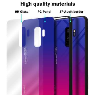 Samsung Galaxy S9 PLUS Skal Fodral Case (Svart)