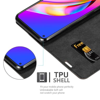 Oppo A94 5G Skal Fodral Case (Brun)
