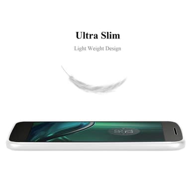 Motorola MOTO G4 PLAY Skal Fodral Case (Silver)
