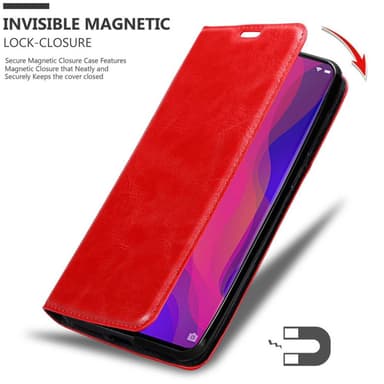 Oppo FIND X Skal Fodral Case (Röd)