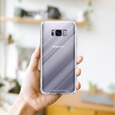 Samsung Galaxy S8 PLUS Skal Fodral Case (Transparent)