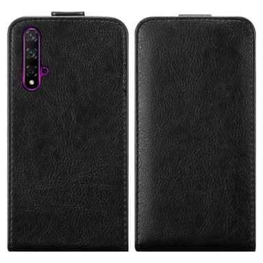 Honor 20 / 20S / Huawei NOVA 5T Flipfodral Skal (Svart)