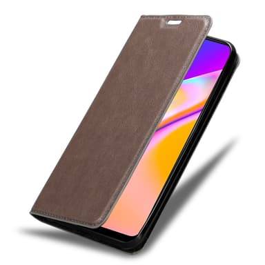 Oppo A94 5G Skal Fodral Case (Brun)