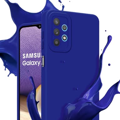 Samsung Galaxy A32 5G Skal Fodral Case (Blå)