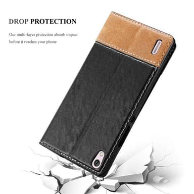 Huawei ASCEND P7 Skal Fodral Case (Svart)