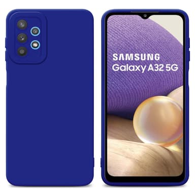 Samsung Galaxy A32 5G Skal Fodral Case (Blå)